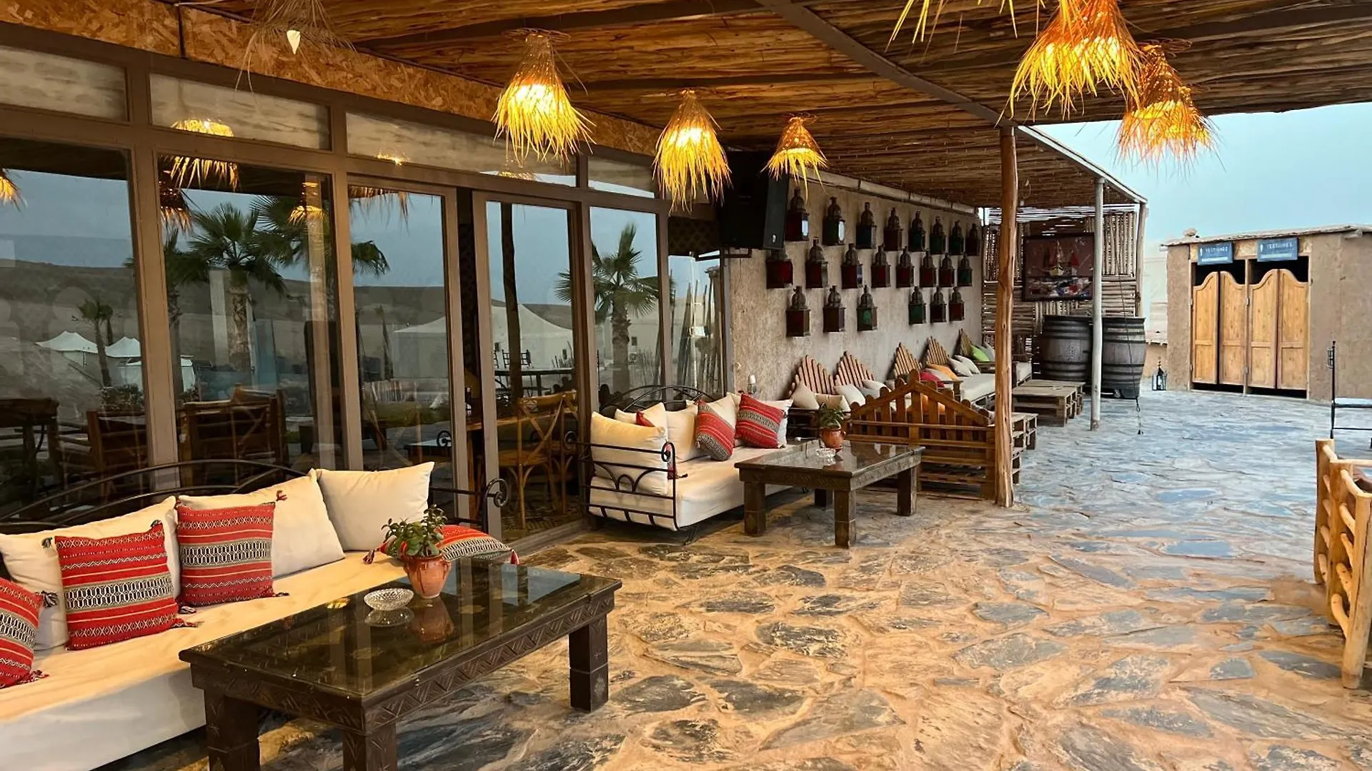 Lyxtält Agafay Bivouac By We Camps Hotell Marrakesh Marocko