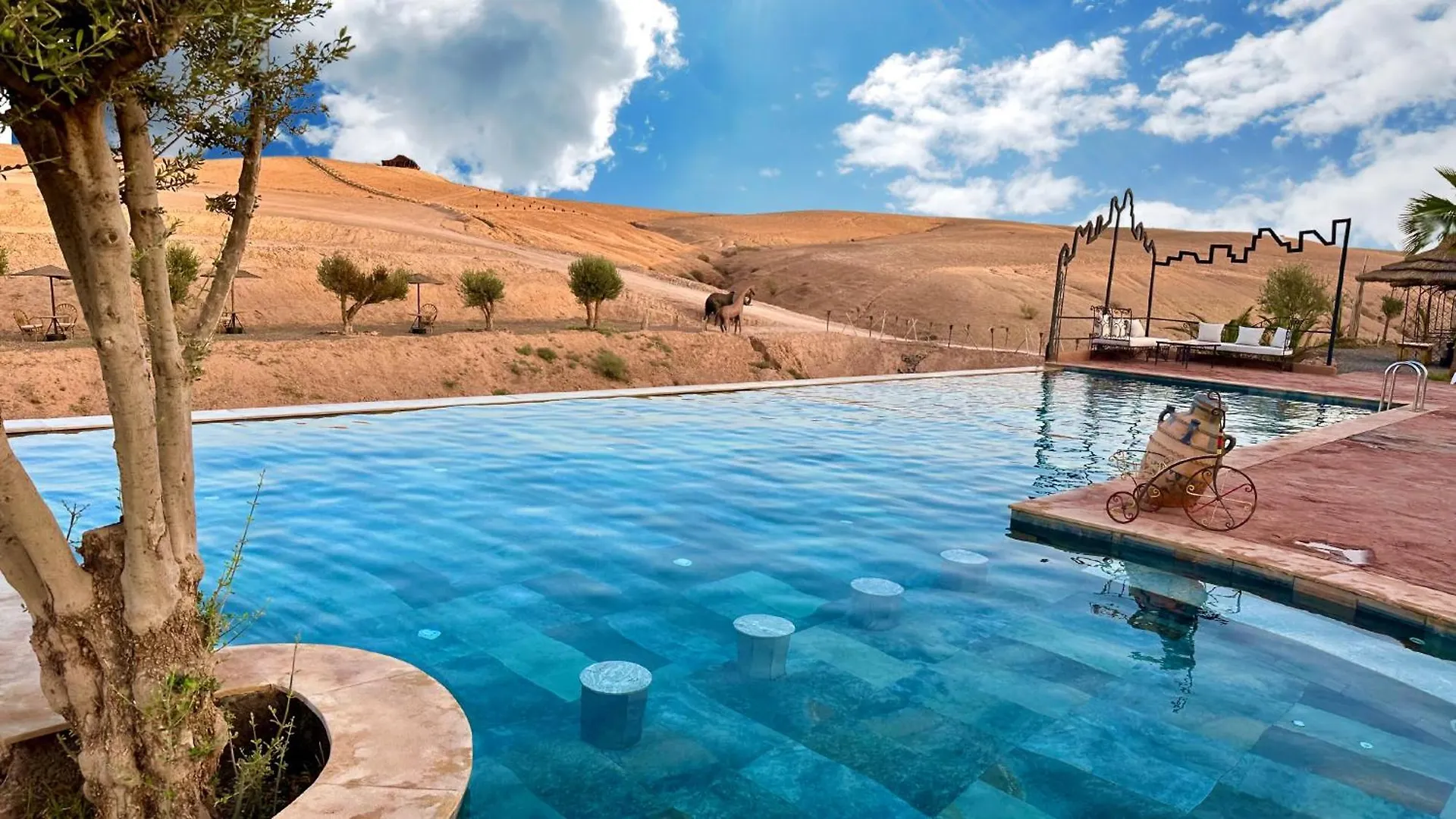 Lyxtält Agafay Bivouac By We Camps Hotell Marrakesh
